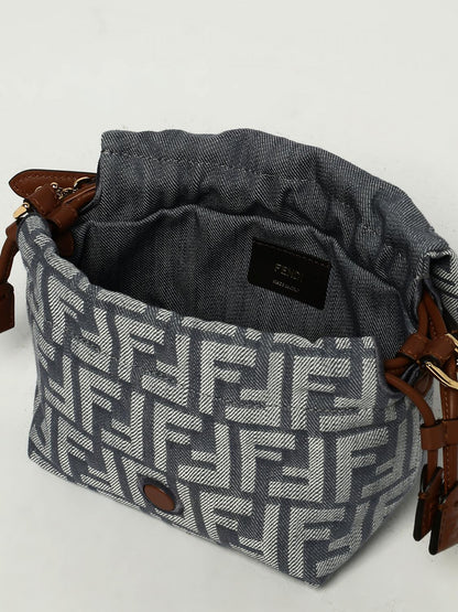 Fendi Shoulder Bag Woman Blue