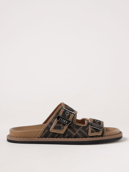 Fendi Sandals Men Tobacco
