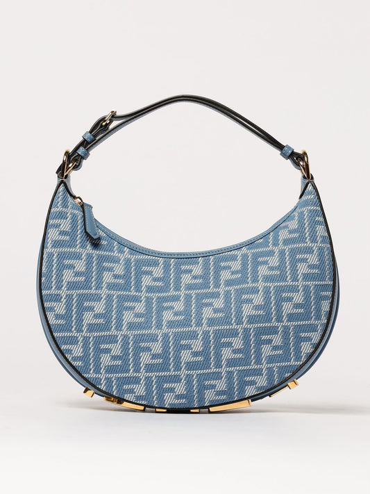 Fendi Shoulder Bag Woman Blue