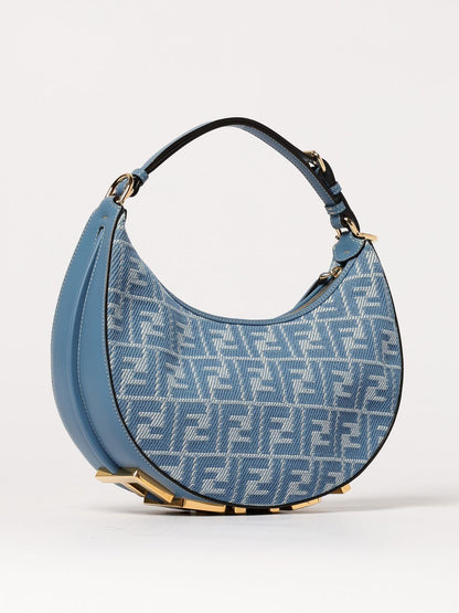 Fendi Shoulder Bag Woman Blue