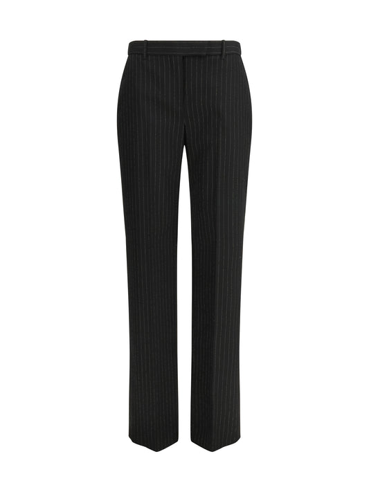 ALEXANDER McQUEEN Pinstriped tailored Pants