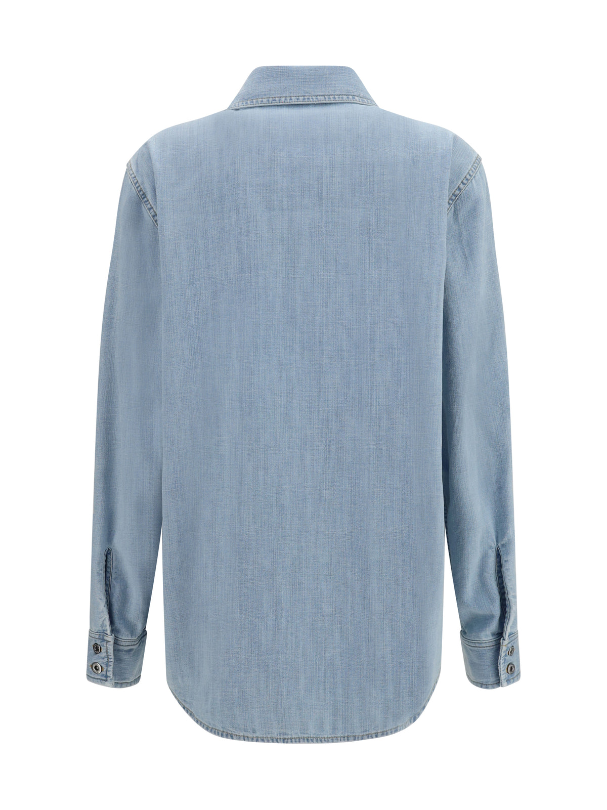 Bottega Veneta Sky Bleached oversize denim Shirt - Light Bleach