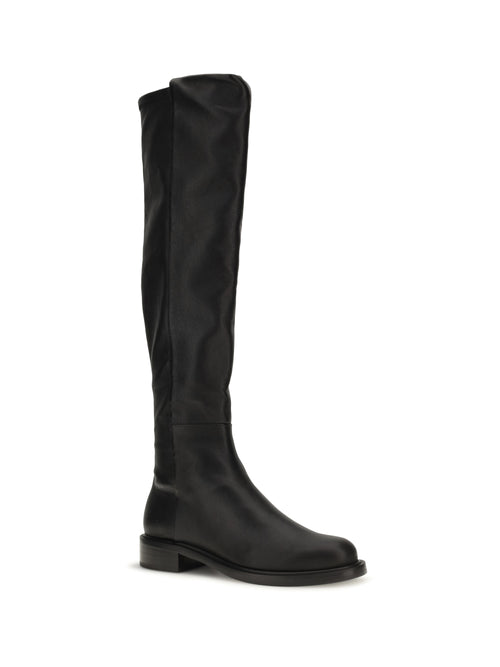 Stuart Weitzman Gisele 5050 Knee-High Boots - Black