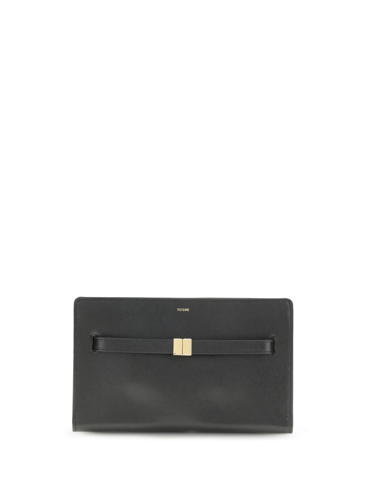 Toteme Belted leather crossbody Bag - Black