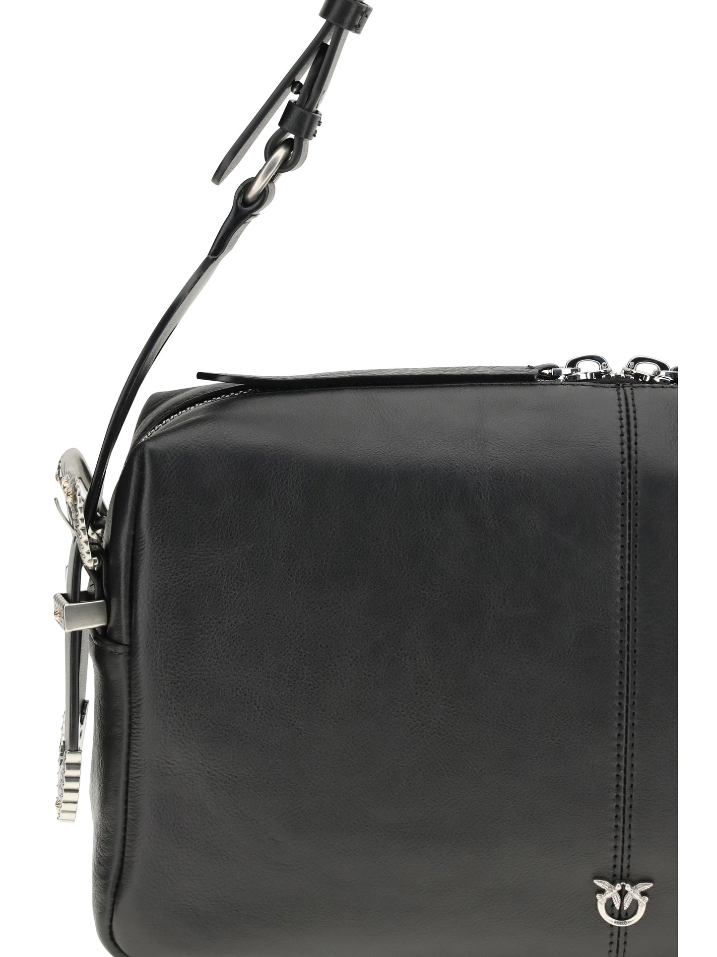 PINKO Keeper medium Shoulder Bag in leather