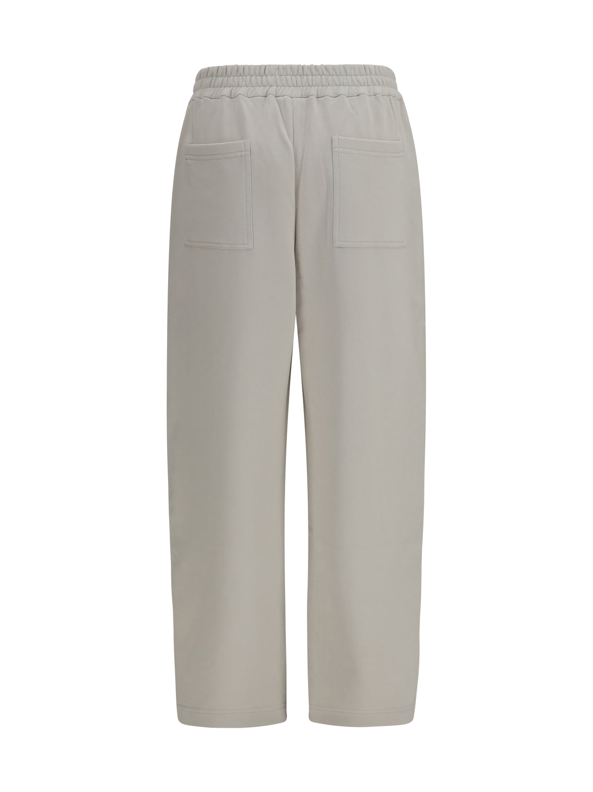 Brunello Cucinelli Cotton Track Pants - Warm White