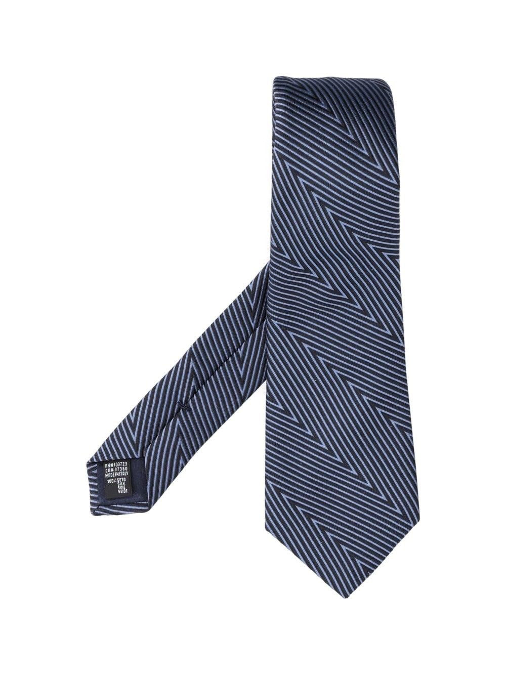 Giorgio Armani Silk Tie - Blue