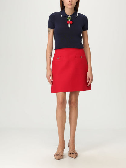 Valentino Polo Shirt Woman Navy