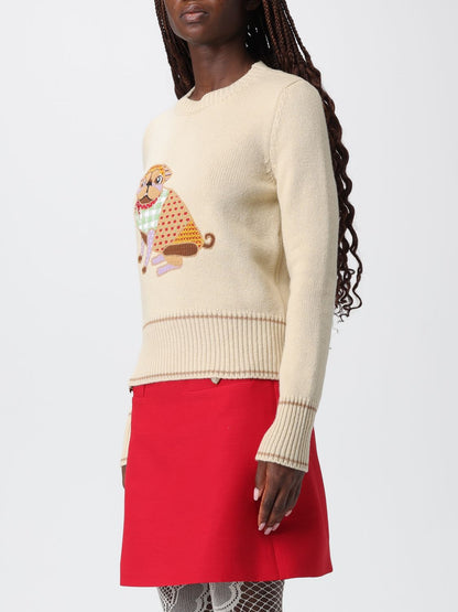 Valentino Sweater Woman Yellow Cream