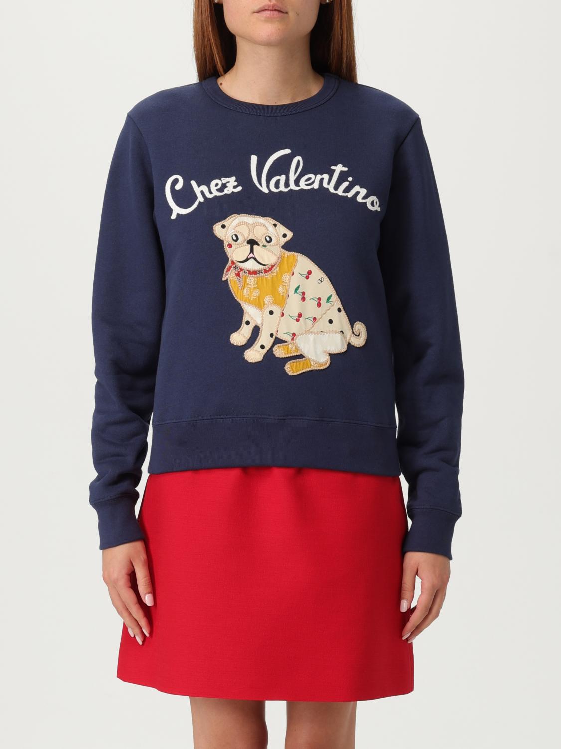 Valentino Sweatshirt Woman Blue