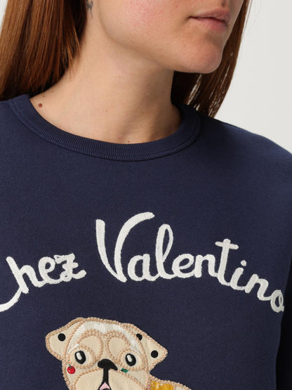 Valentino Sweatshirt Woman Blue