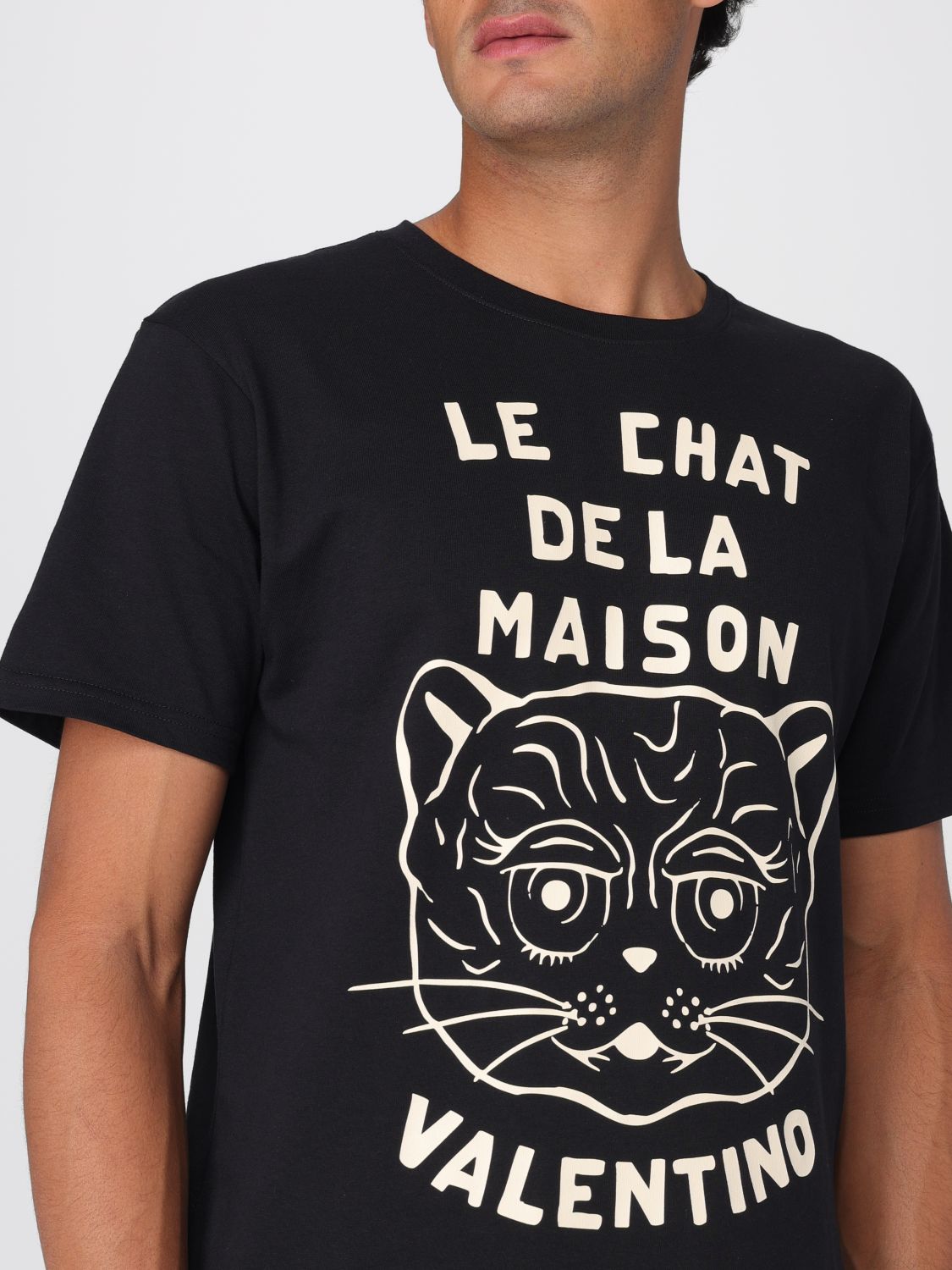 Valentino T Shirt Men Black