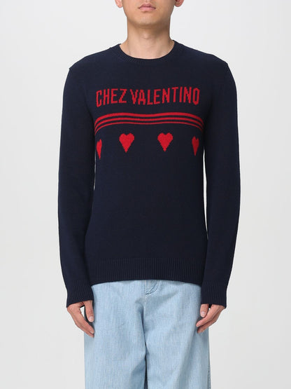 Valentino Sweater Men Blue