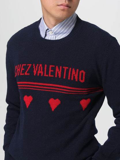 Valentino Sweater Men Blue