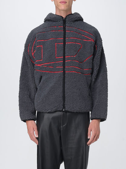 Diesel Jacket Men Charcoal