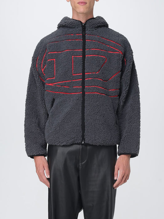 Diesel Jacket Men Charcoal