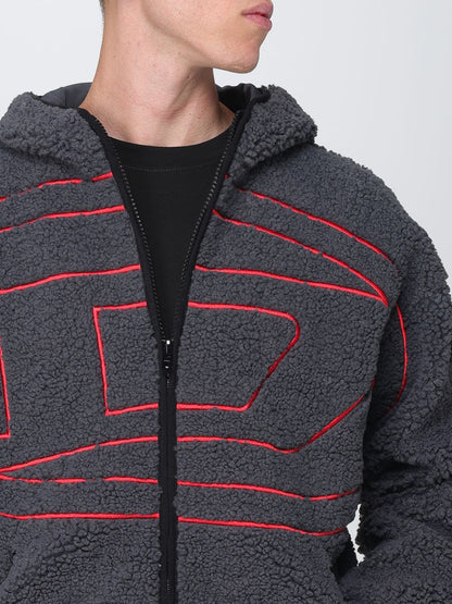 Diesel Jacket Men Charcoal