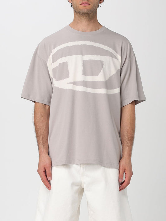 Diesel T Shirt Men Grey