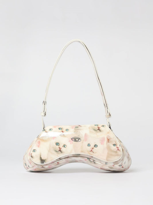 Diesel Shoulder Bag Woman White