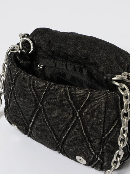 Diesel Shoulder Bag Woman Black