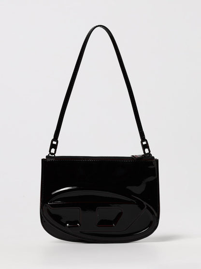 Diesel Shoulder Bag Woman Burgundy