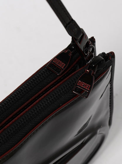 Diesel Shoulder Bag Woman Burgundy