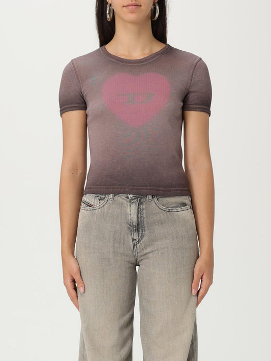 Diesel T Shirt Woman Dark
