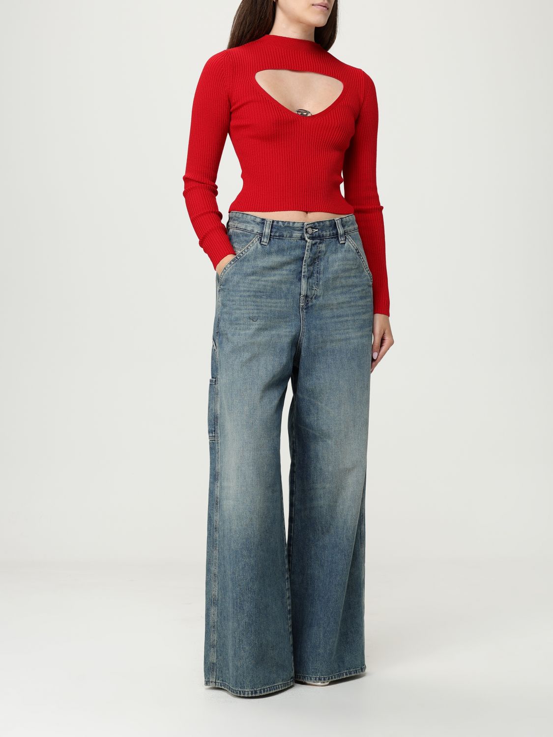 Diesel Top Woman Red