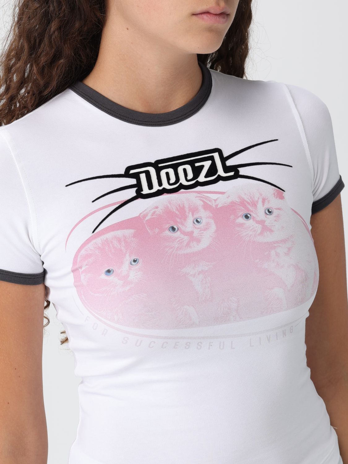 Diesel T Shirt Woman White