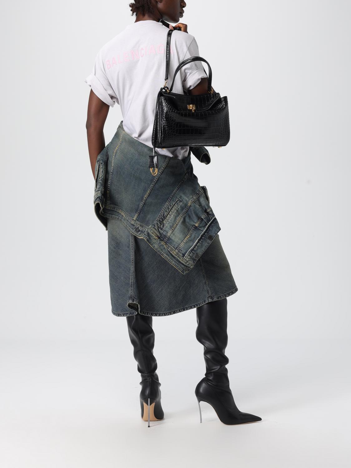 Balenciaga Shoulder Bag Woman Black