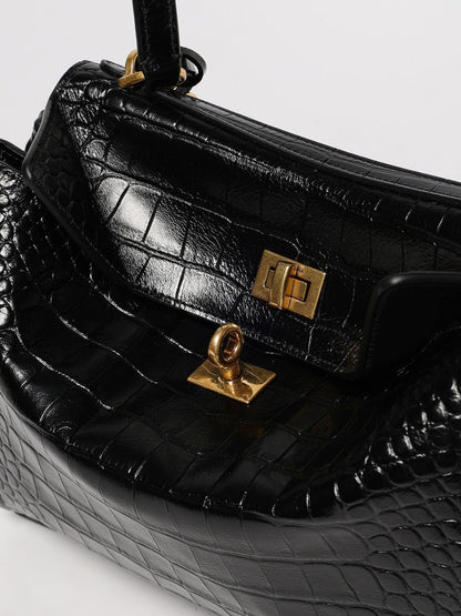 Balenciaga Shoulder Bag Woman Black