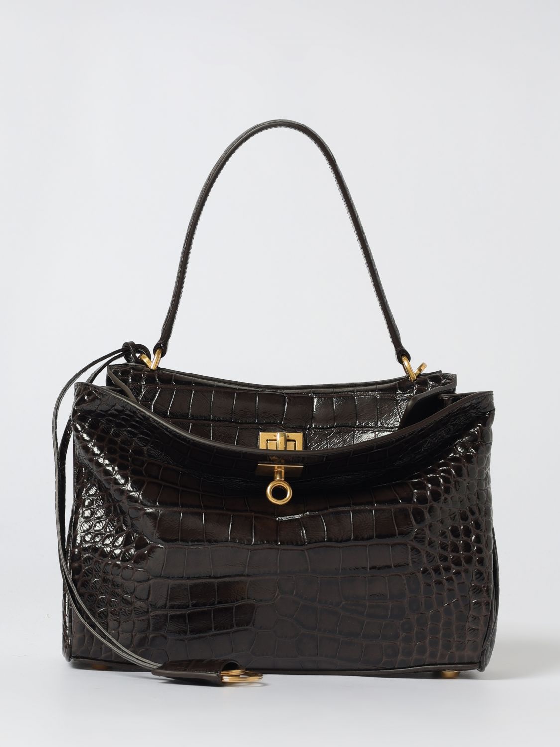 Balenciaga Shoulder Bag Woman Black