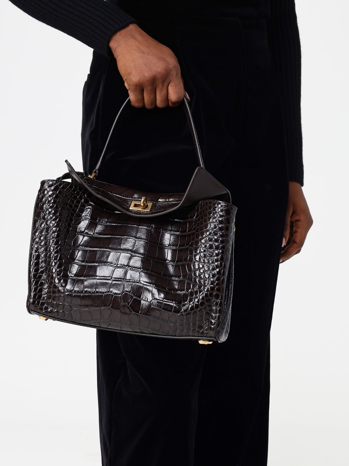 Balenciaga Shoulder Bag Woman Black