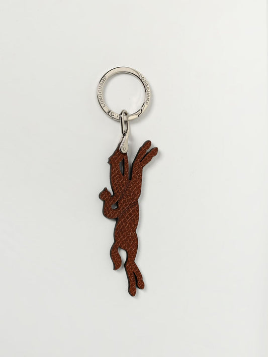 Longchamp Key Chain Woman Brown