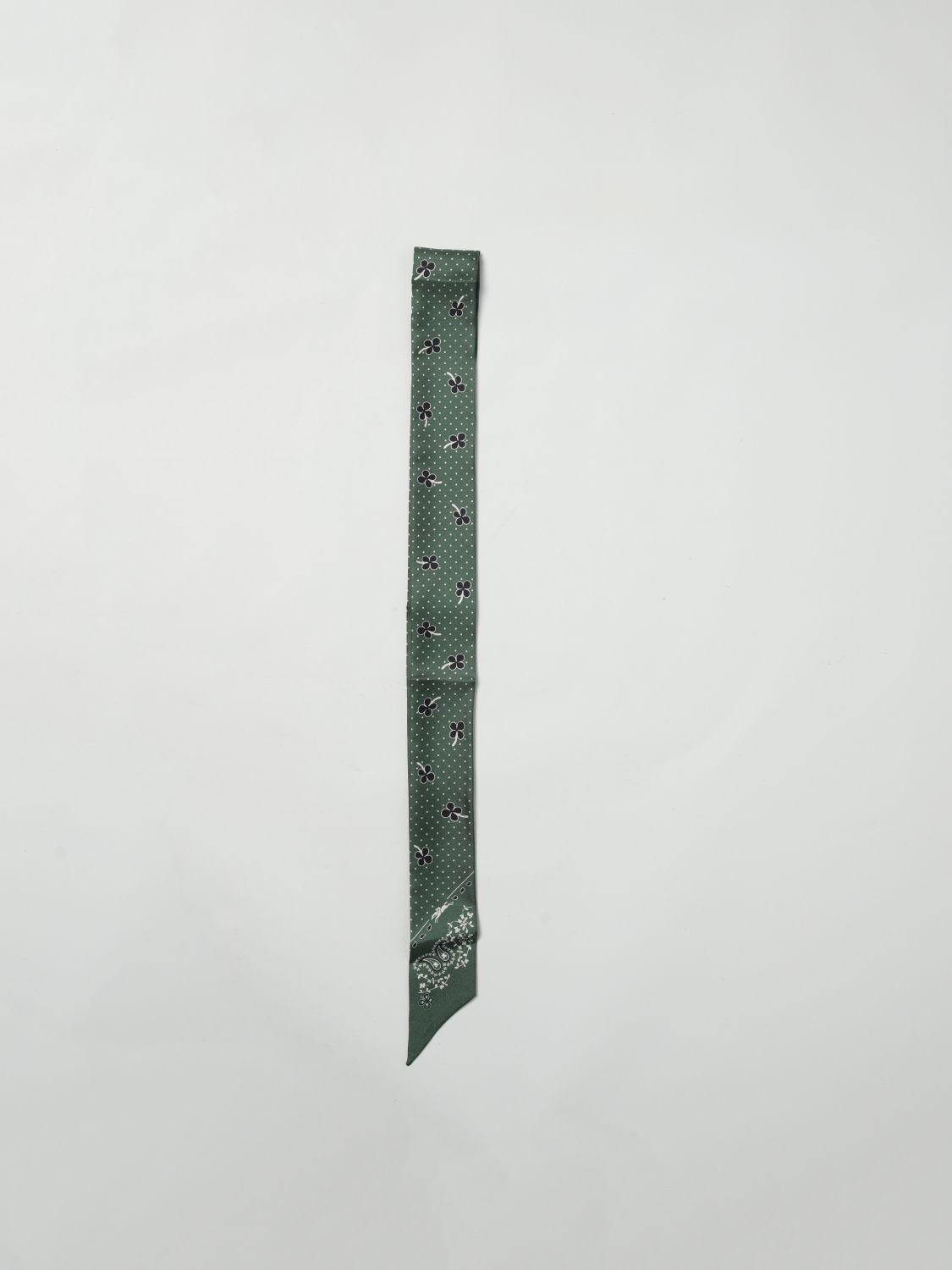 Longchamp Neck Scarf Woman Mint