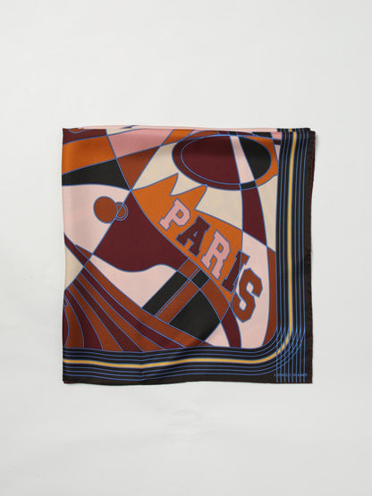 Longchamp Neck Scarf Woman Burgundy