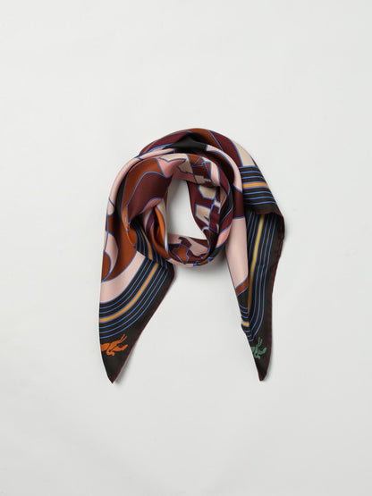 Longchamp Neck Scarf Woman Burgundy
