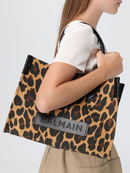 Balmain Shoulder Bag Woman Beige