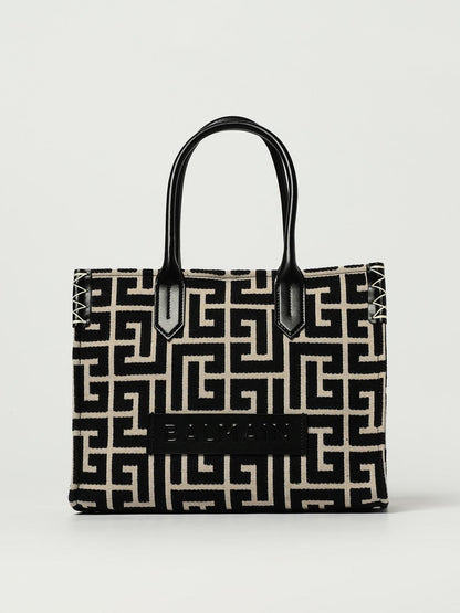 Balmain Tote Bags Woman Black