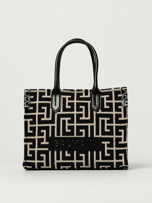 Balmain Tote Bags Woman Black