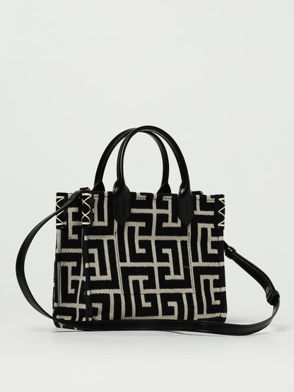Balmain Shoulder Bag Woman Black