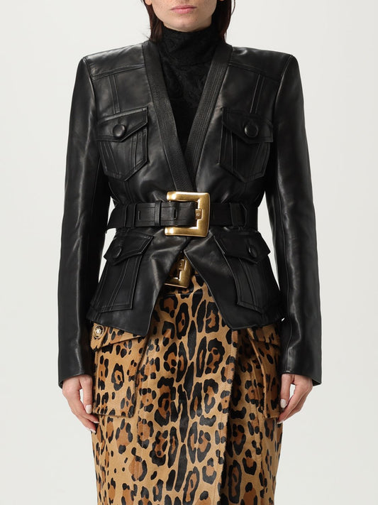 Balmain Blazer Woman Black