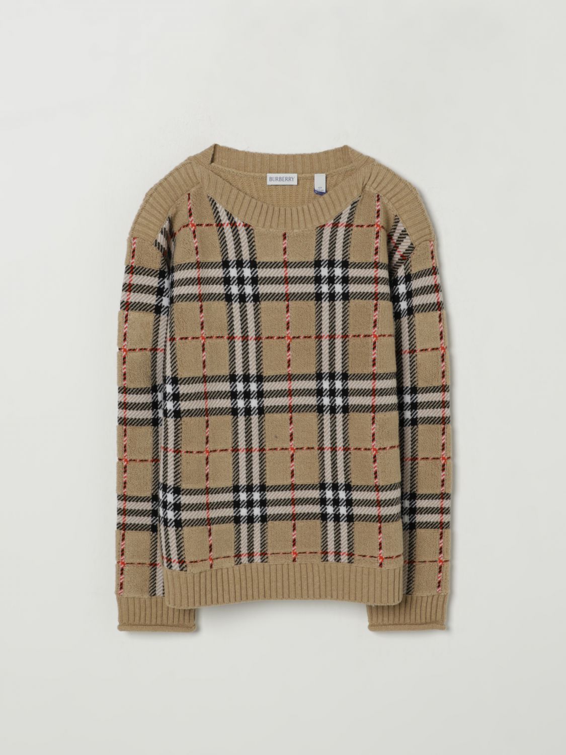 Burberry Sweater Kids Beige