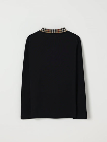 Burberry Polo Shirt Kids Black