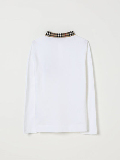 Burberry Polo Shirt Kids White
