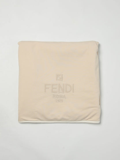 Fendi Bedcovers And Blankets Lifestyle Beige