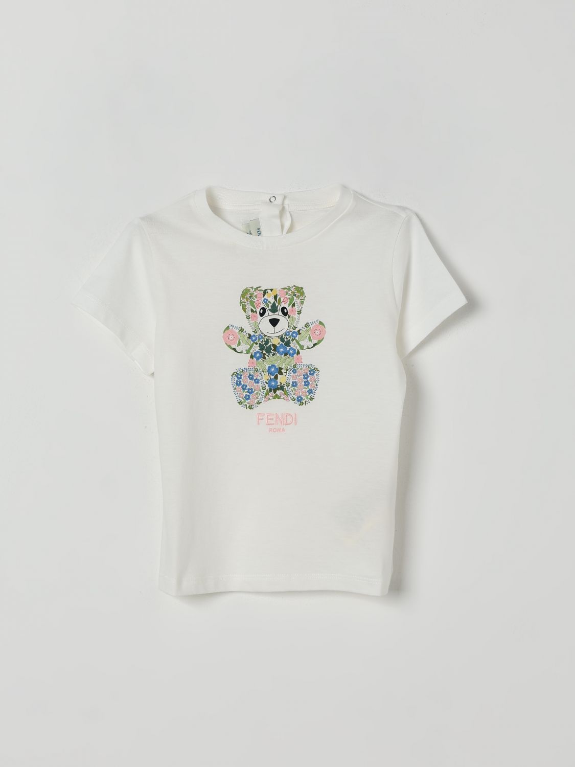 Fendi T Shirt Kids White