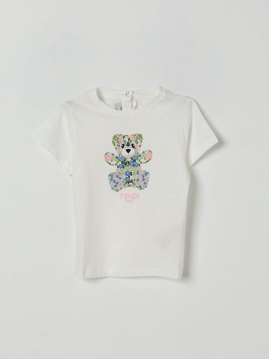 Fendi T Shirt Kids White