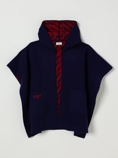 Fendi Coat Kids Blue