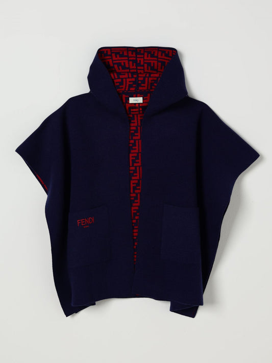 Fendi Coat Kids Blue